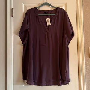 Purple torrid blouse NWT